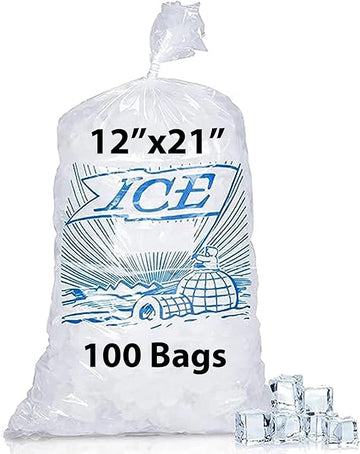Ice bags with Twist Ties